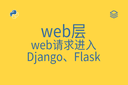 web层 - web请求进入 - Django、Flask