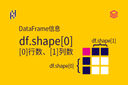 DataFrame信息 - df.shape[0] - [0]行数、[1]列数