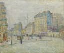 1887 - 蒙马特春天早晨 - 春日街头灵动景致 