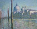 海景画 - 威尼斯大运河景色 - 展现运河边的建筑风光 