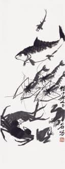 虫鱼画 - 鱼虾蟹蛙图 - 鱼虾蟹蛙灵动之画面 