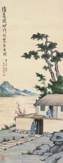 生活场景题材 - 清晨叩门 - 描绘清晨敲门生活场景 