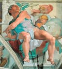 其他 - 西斯廷教堂天顶画局部 - 经典宗教题材绘画作品 