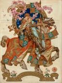 画面装饰风格主题 - 无具体名字 - 骑士与美人的华丽画面 