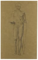 其他 - 无 - 男性人物素描姿态展现 