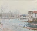 河流湖泊景致主题 - 未命名画作 - 河畔景致展现宁静氛围 