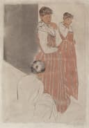 女性生活场景主题 - 无特定名字 - 描绘女性着装生活画面 
