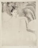 女性生活场景主题 - 无题 - 描绘女性闲适生活姿态 