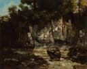 自然风景描绘主题 - 未知名自然风景画作 - 展现山林间的静谧景致 