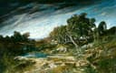 自然风景描绘主题 - 未知名风景画 - 展现自然旷野风景画面 