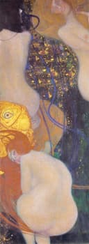 金色元素运用主题 - 贝多芬饰带 - 展现含金色元素人体画面 