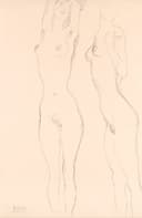 女性人体之美主题 - 无题 - 简洁线条勾勒女性身姿 