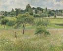 乡村风景风貌主题 - 未知名乡村画作 - 展现乡村绿意盎然景致 