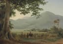 乡村风景风貌主题 - 未知名乡村风景画作 - 展现乡村静谧自然风光 