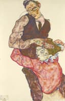 人体扭曲变形主题 - 情侣 - 男女姿态扭曲情感隐晦 