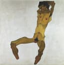 人体扭曲变形主题 - 未知名画作 - 展现人体扭曲变形姿态 