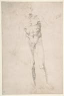 写实技巧展现主题 - 男性人体素描 - 描绘男性人体肌肉线条 