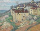 风景诗意主题 - 未知名乡村风景画作 - 绘乡村景致展田园诗意 