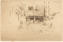 其他 - 未命名街道场景素描 - 描绘街道人物活动场景 