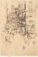 其他 - 未命名街道场景画 - 描绘街道热闹人群景象 