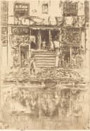 其他 - 未知名街景素描 - 描绘街边场景人物活动 