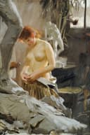 裸体艺术表现主题 - 无题 - 展现女性裸体的艺术画作 