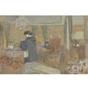 室内生活场景主题 - 未知名室内画作 - 展现室内人物活动瞬间 