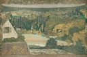 色彩装饰效果主题 - 田园风景画作 - 多彩田园风景装饰画面 
