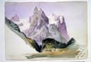 旅行风景记录主题 - 山间风景画作 - 绘就秀丽山间自然景致 