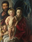 宗教故事演绎主题 - 圣家族 - 描绘圣家族成员的形象 