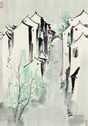 江南水乡景致主题 - 无题 - 水墨绘就江南水乡风貌 