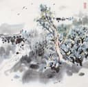 江南水乡景致主题 - 无题 - 水墨绘江南朦胧景致 