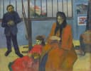 其他 - 自画像与模特和女孩 - 室内人物场景色彩画作 