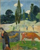 其他 - 未知名画作 - 乡村田园人物动物景致 