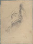 其他 - 佚名素描作品 - 人物局部的铅笔素描 
