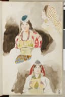 其他 - 无 - 描绘不同服饰女性形象 