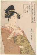 美人姿态神情主题 - 花之容貌 - 展现和服美人优雅姿态 