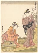 女性生活百态主题 - 风流小鸟舍 - 两女子与鸟笼的生活场景 