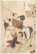 其他 - 忠臣藏三段目 - 描绘人物冲突瞬间 
