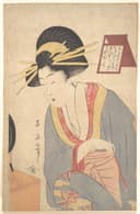 美人姿态神情主题 - 无题 - 着和服女子的优雅姿态 