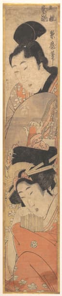 美人姿态神情主题 - 机游女 - 两女子的优雅娴静姿态 