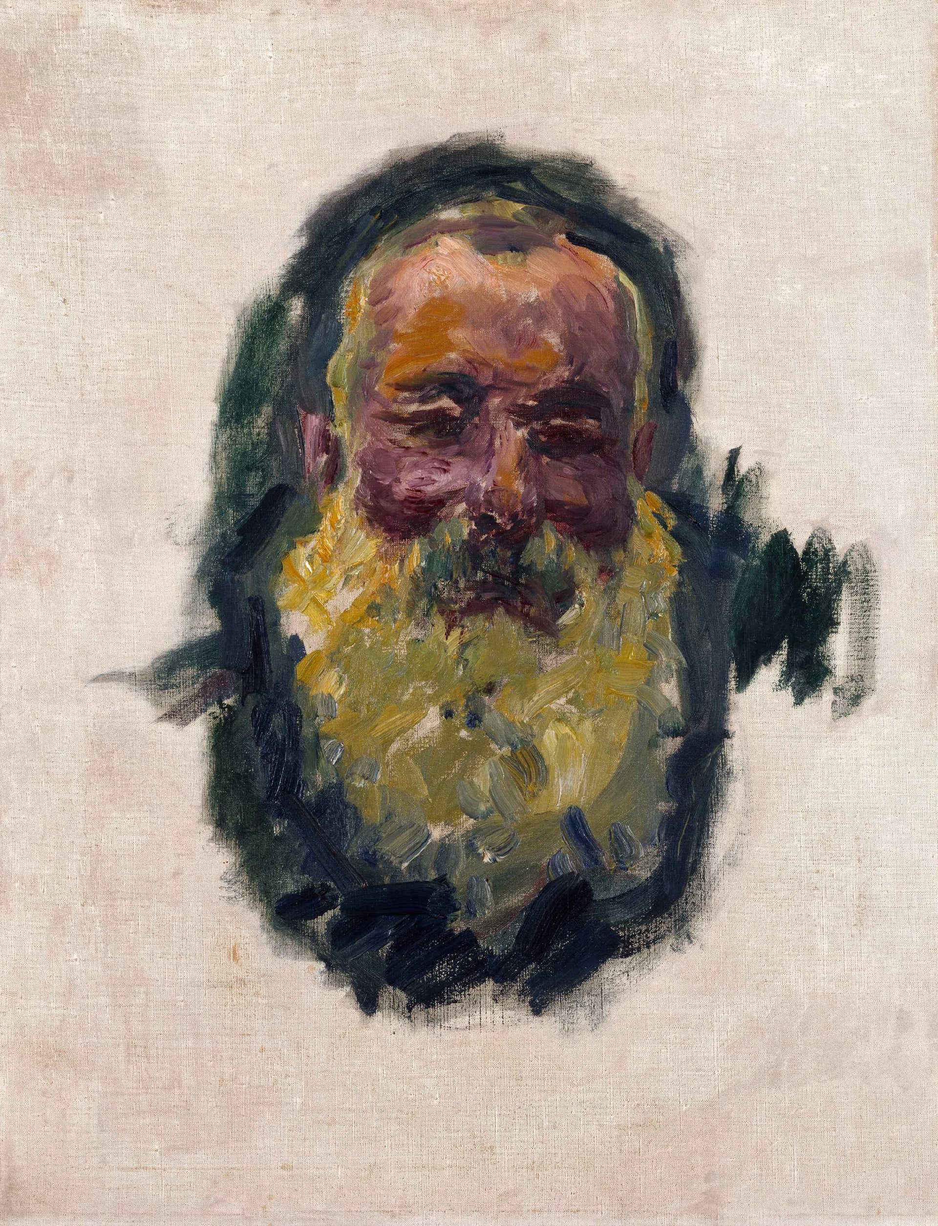 人物画 - 未命名人物肖像 - 笔触生动的老者肖像 