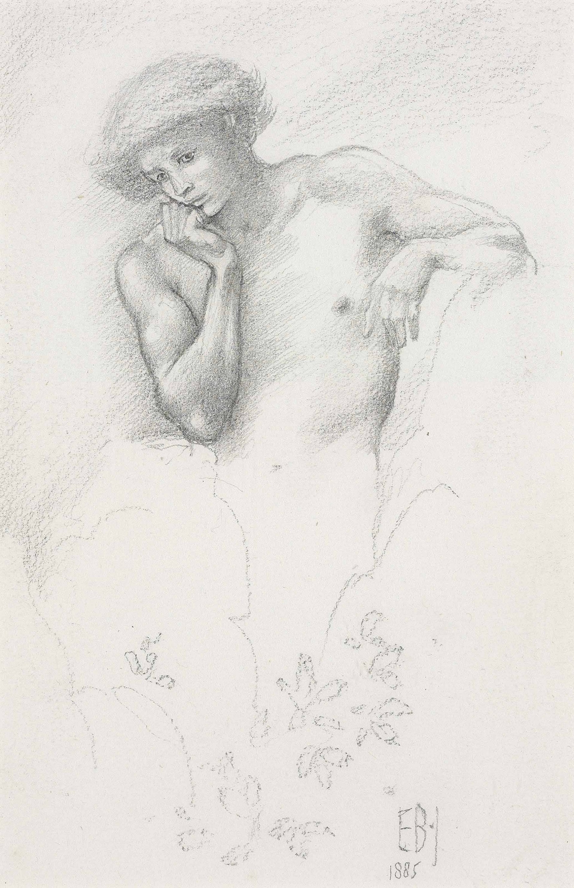 女性形象塑造主题 - 未命名素描 - 展现女性姿态与神韵 