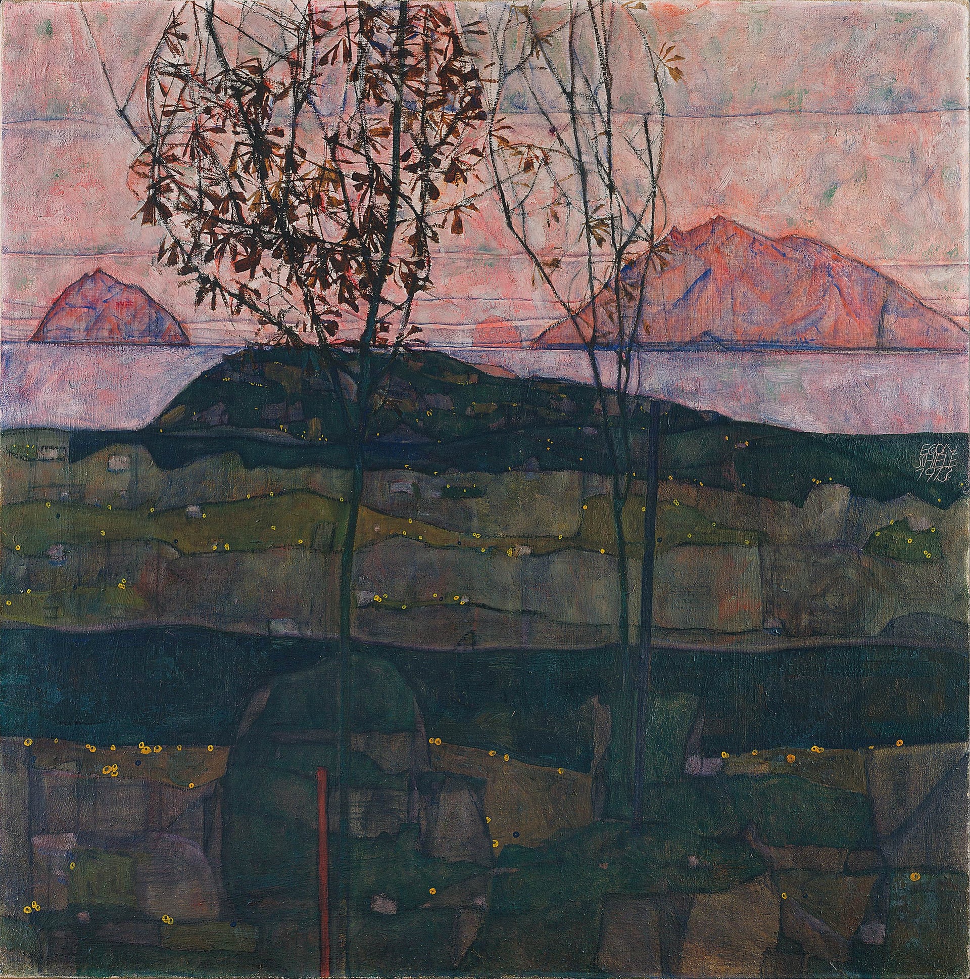 其他 - 未知 - 展现自然景致的绘画作品 
