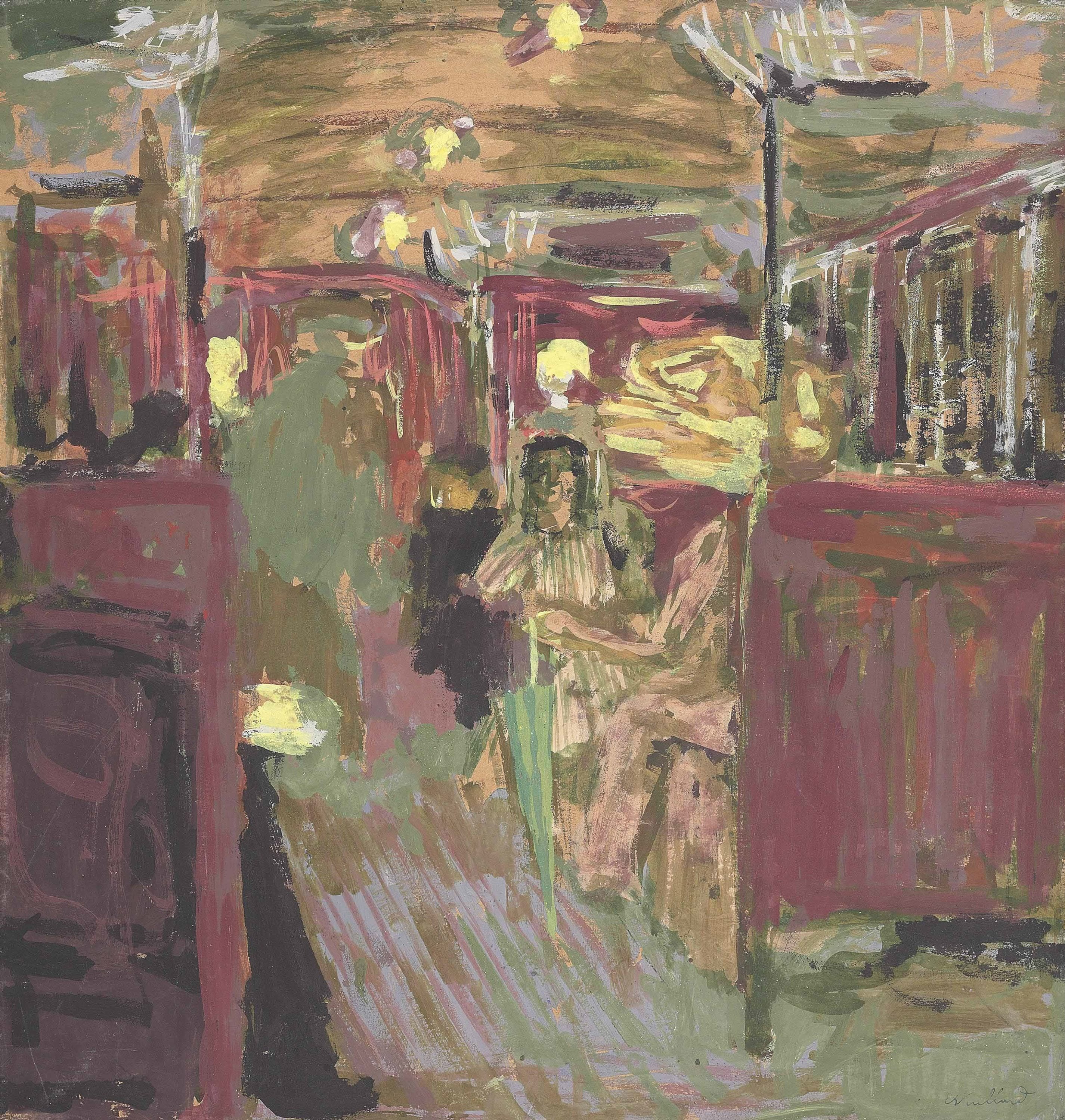室内生活场景主题 - 未知名画作 - 描绘室内人物活动场景 