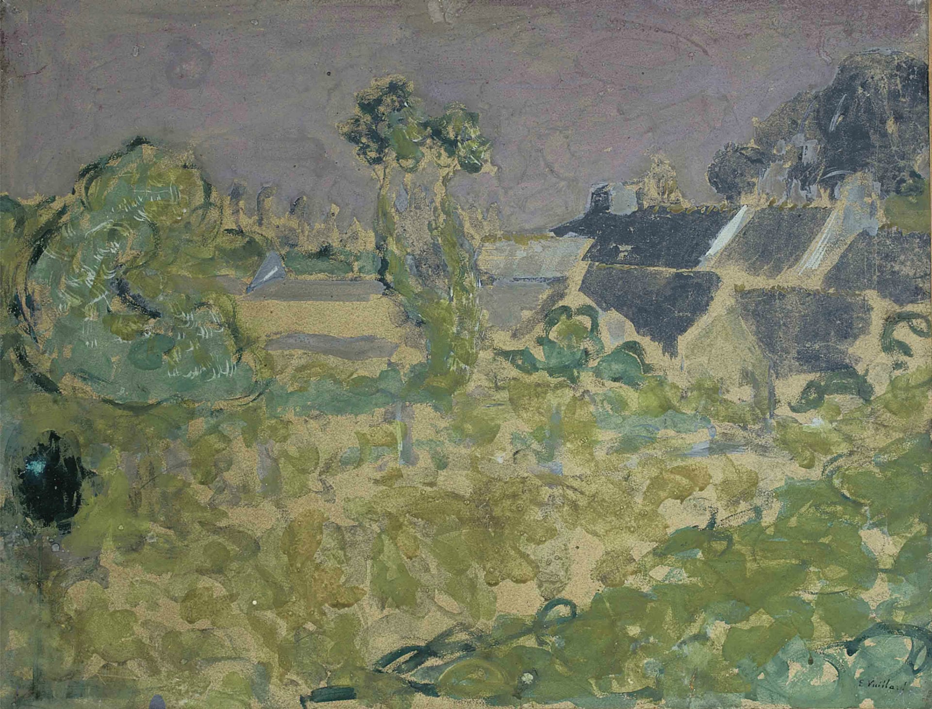 其他 - 无具体名字 - 展现自然景观的绘画作品 