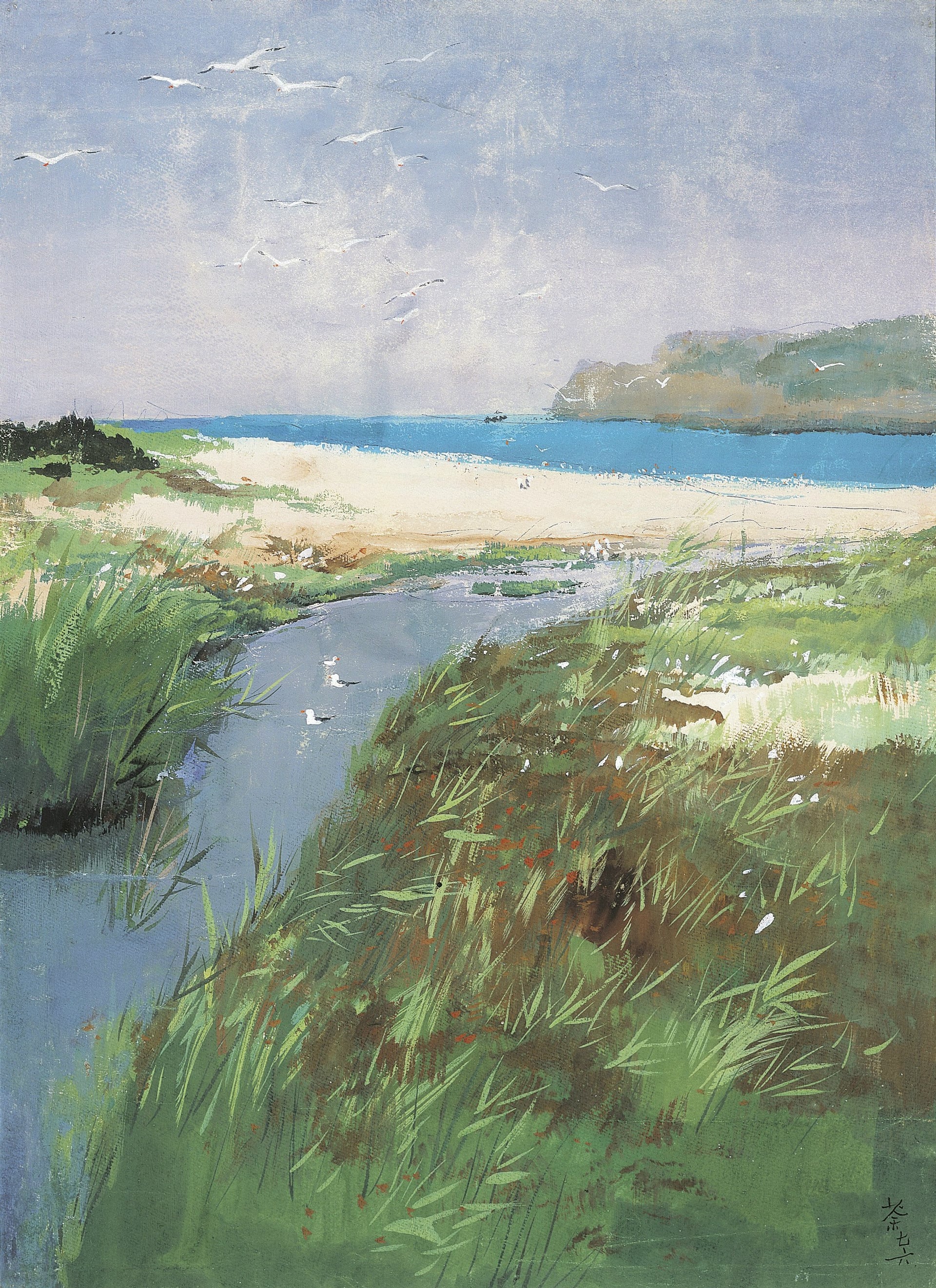 自然风景神韵主题 - 海滨景致 - 展现海滨自然和谐景致 