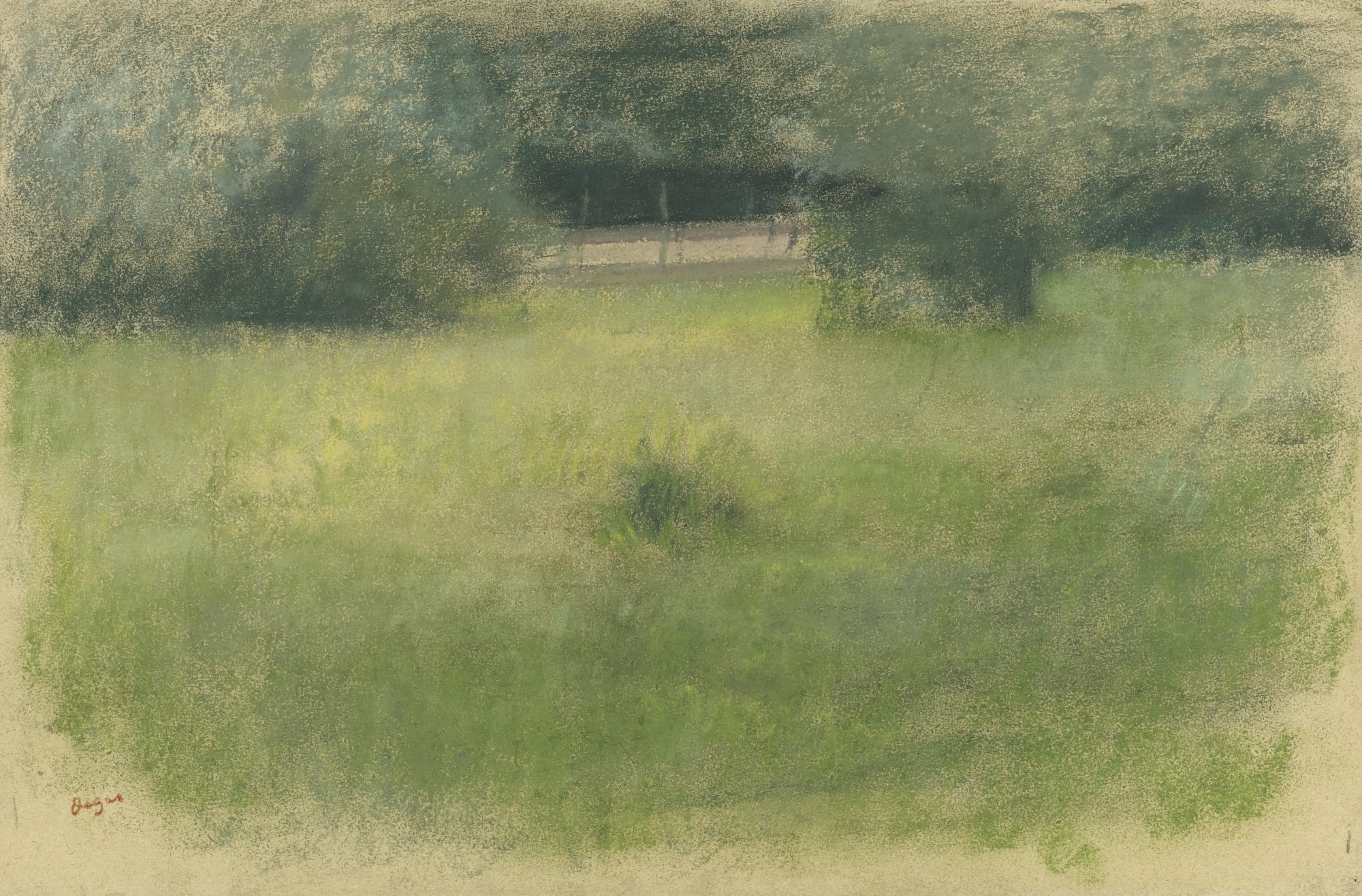 其他 - 未知名画作 - 展现绿意盎然的自然景 