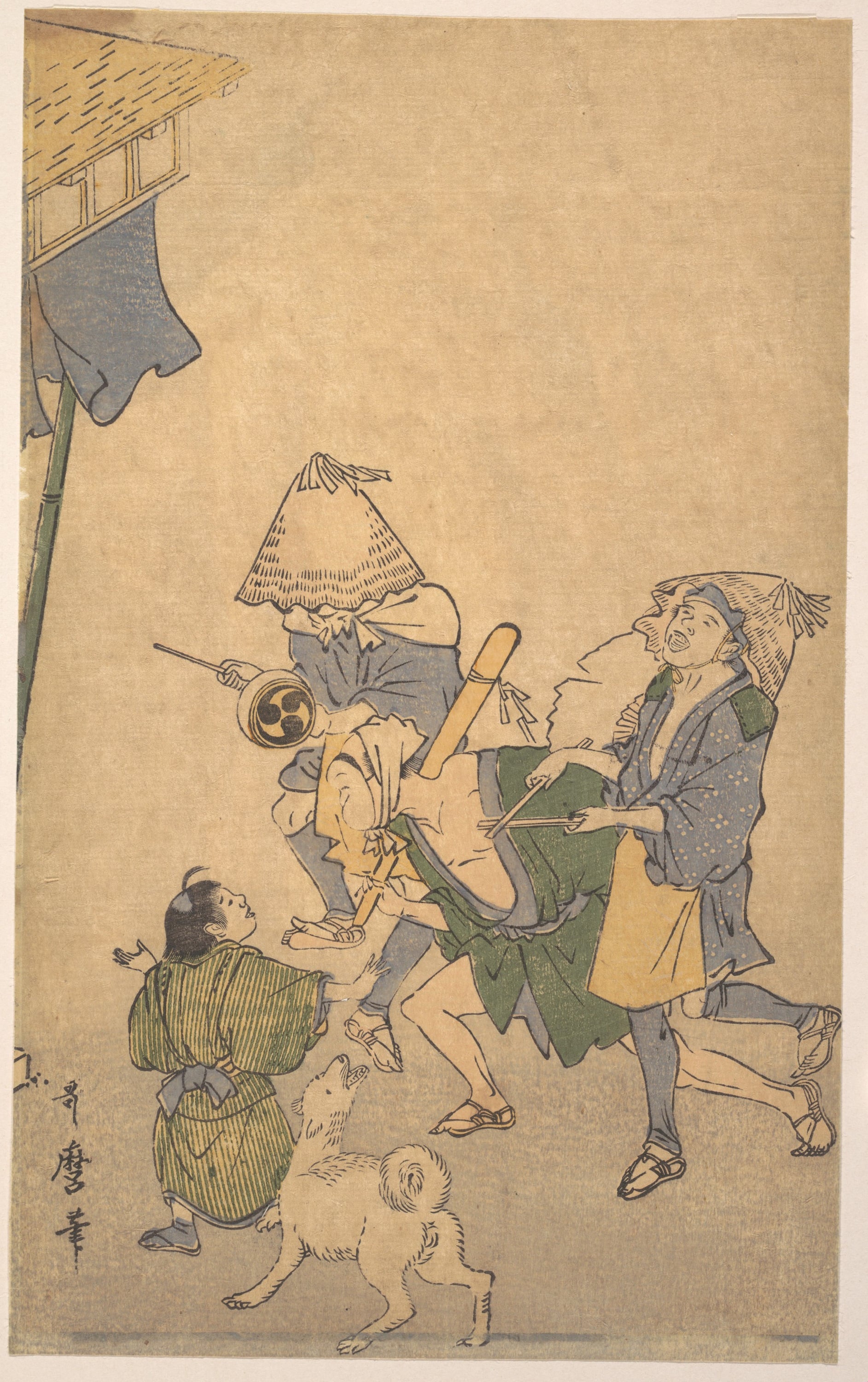 风俗场景描绘主题 - 暂无 - 展现旧时人物互动场景 