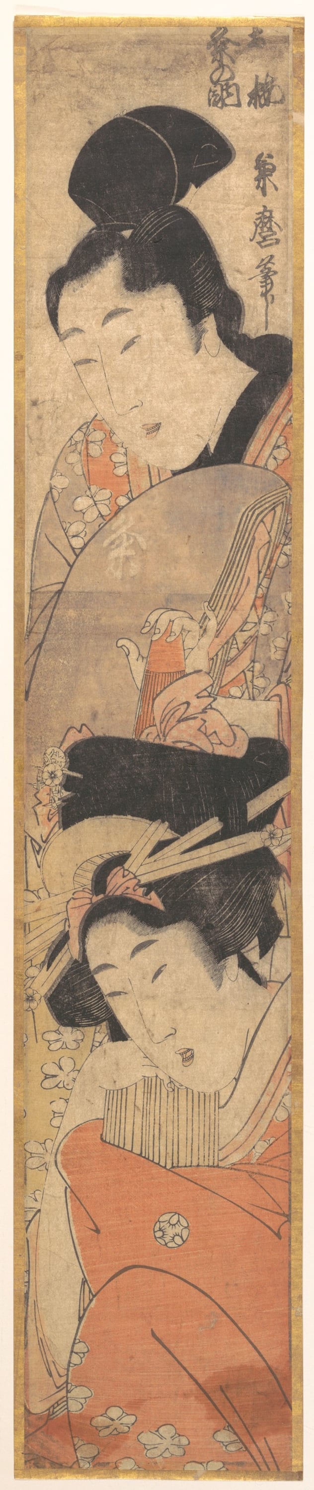 美人姿态神情主题 - 机游女 - 两女子的优雅娴静姿态 